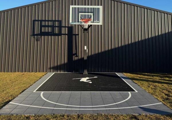 Sports court tiles installation in Ettamogah