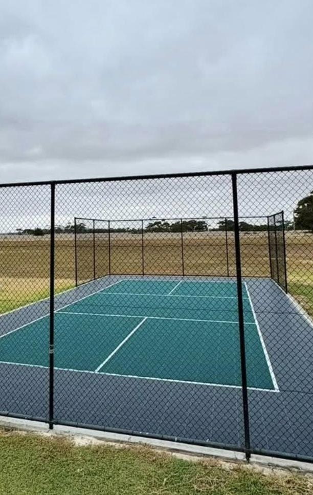 Pickleball court surfacing in Geelong for community club