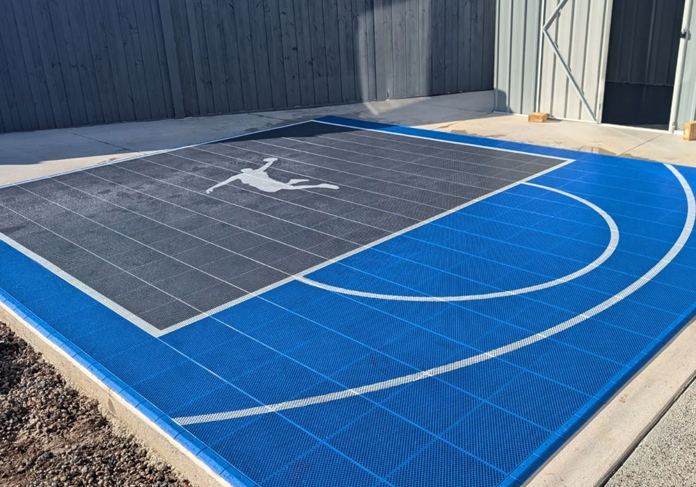 Sports Courts Victoria - Google review photo of basketball court tiles