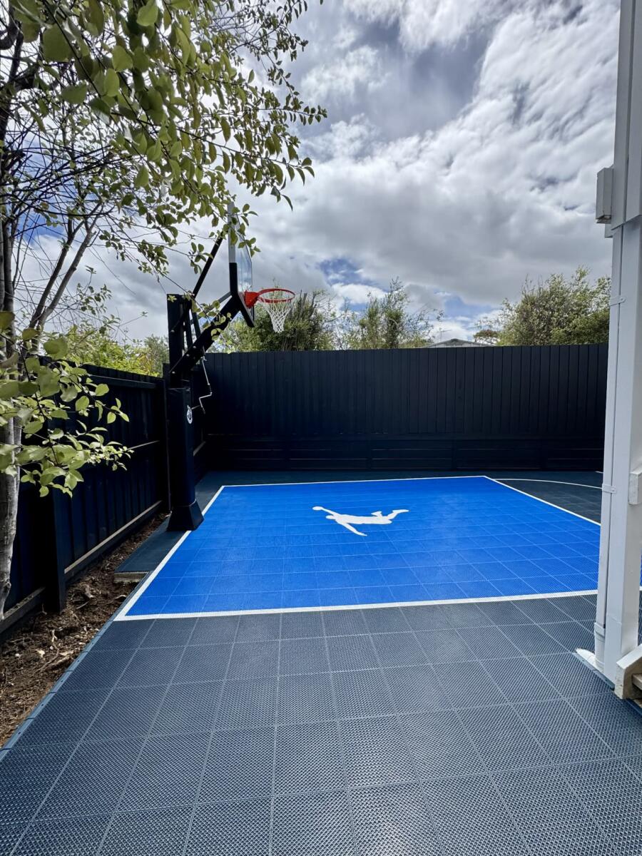 Custom Backyard Basketball Court – Torquay Beach House