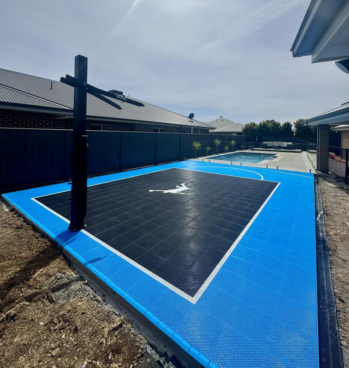 Killara Backyard Basketball Court