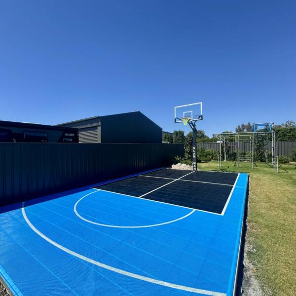 Albury Slam Man Basketball Court & Ring After 1