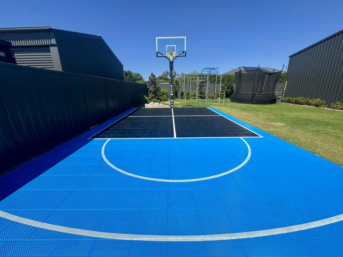 Slam Man Elite 60” Elite Basketball Ring & Basketball Court – Albury