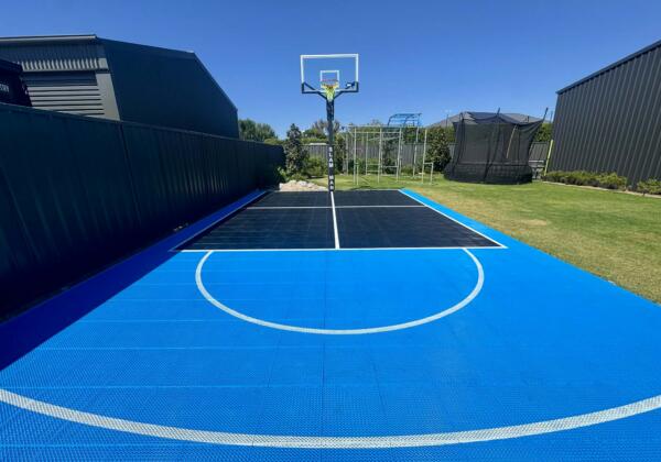 Albury Slam Man Basketball Court & Ring After 2