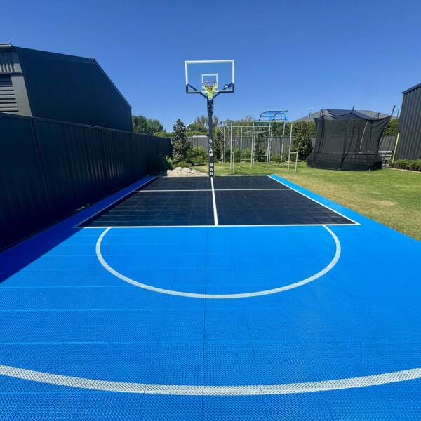 Albury Slam Man Basketball Court & Ring After 2