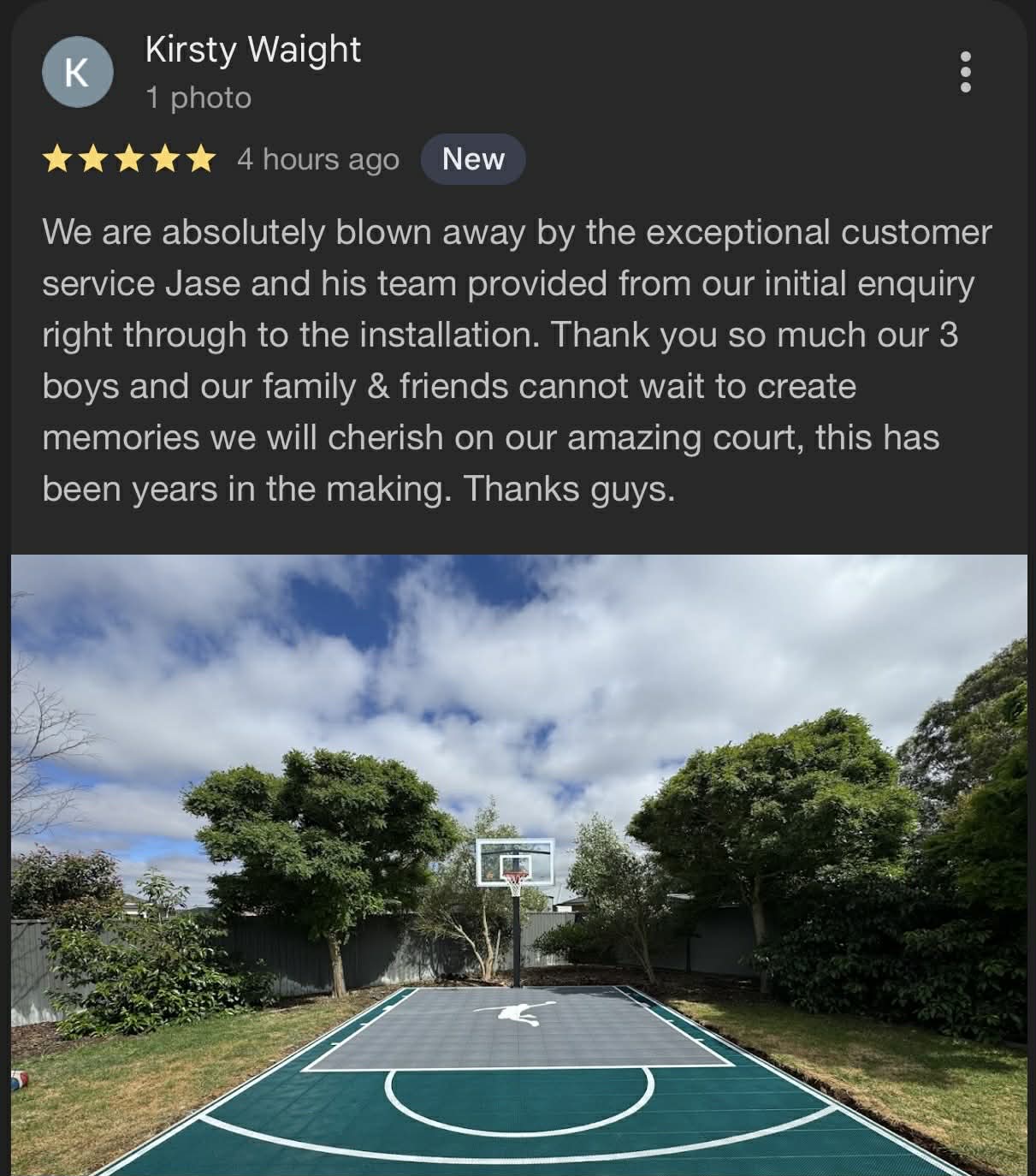 Review Kristy Waight