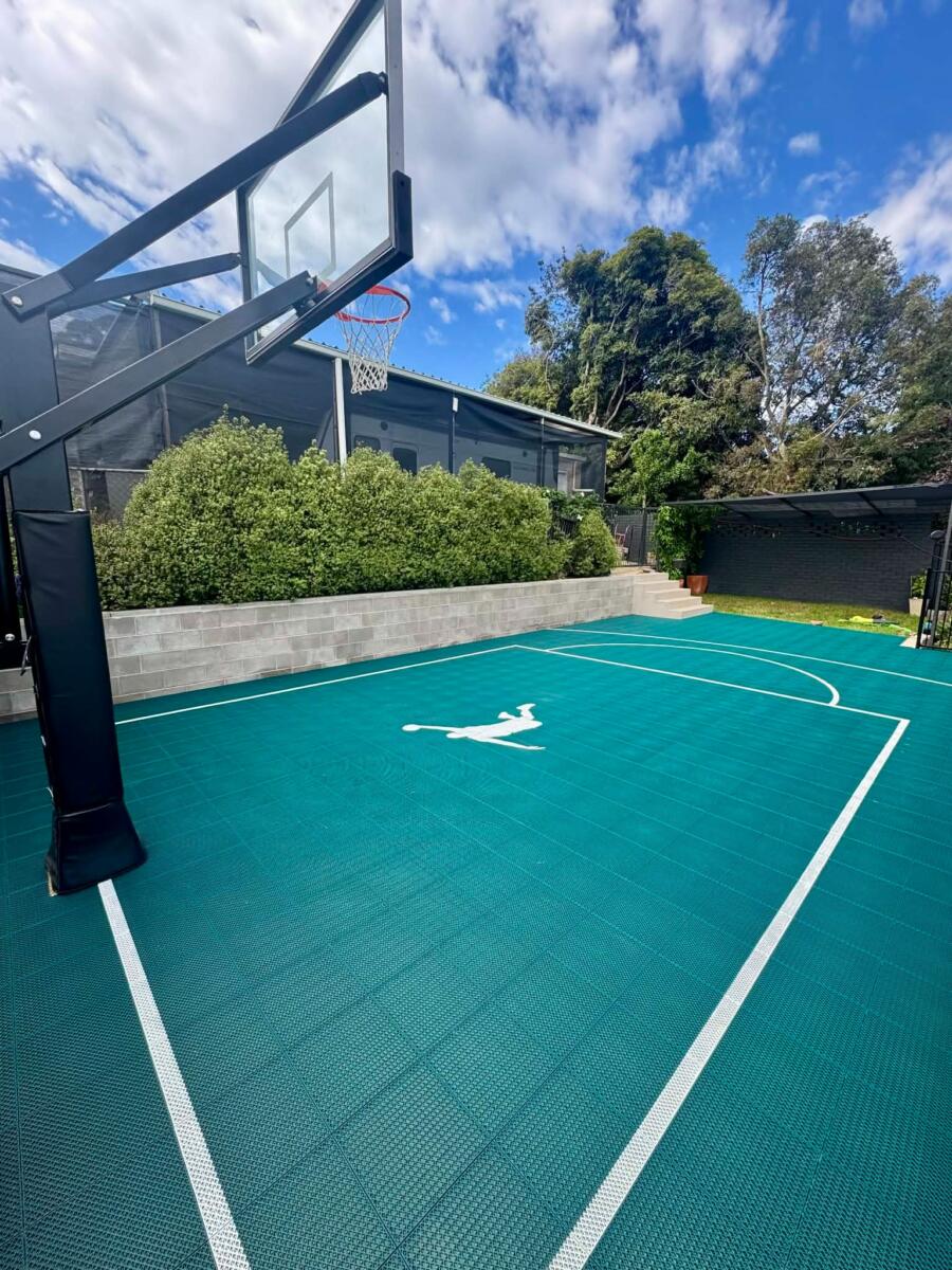 Custom Slam Man Elite Basketball Court – Albury