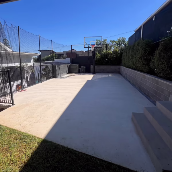 Albury Slam Man Basketball Court Before