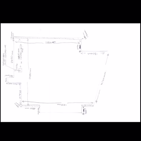 Albury Slam Man Basketball Court Sketch