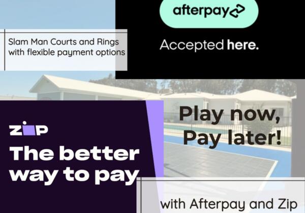 Play Now, Play Later Slam Man Courts & Rings