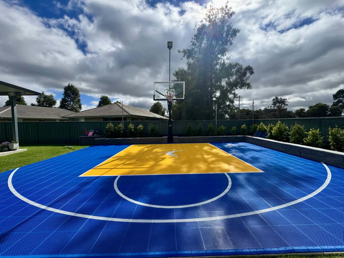 Slam Man Elite Basketball Court – Albury