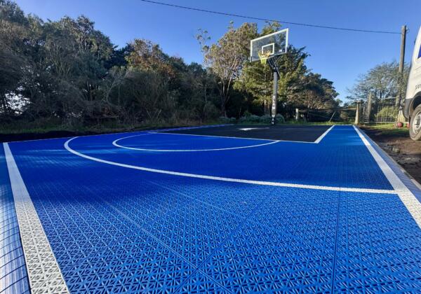 Geelong Slam Man Pro Basketball Court And 60 Ring .3