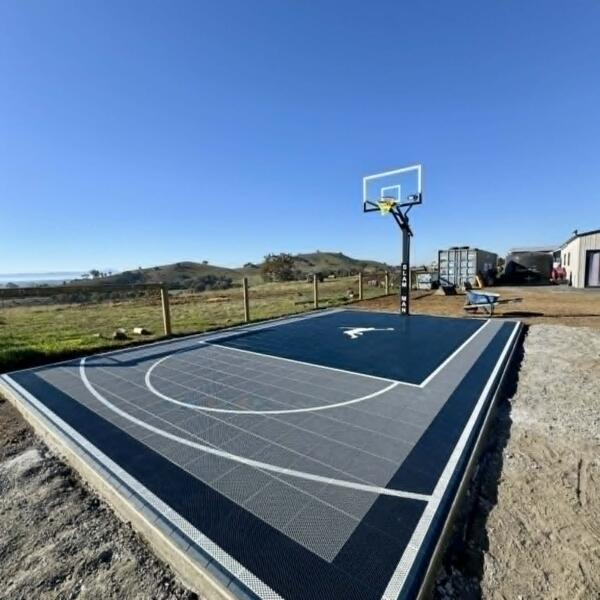 Pyalong Slam Man Elite 60 Ring & Basketball Court 2
