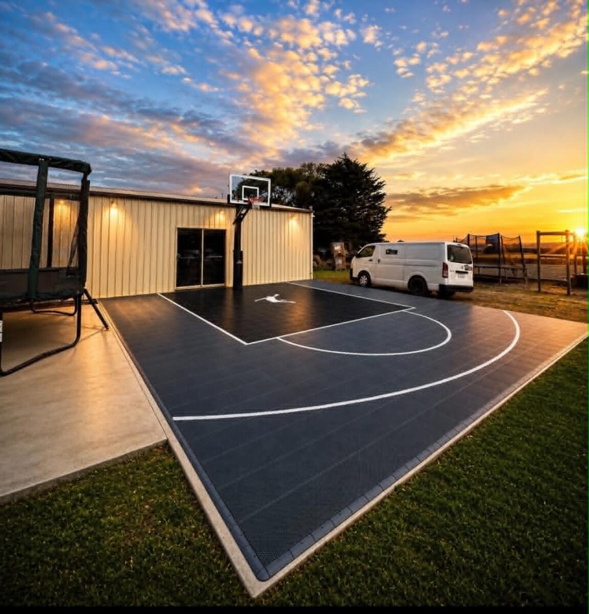 Slam Man Elite Basketball Court – Warrnambool