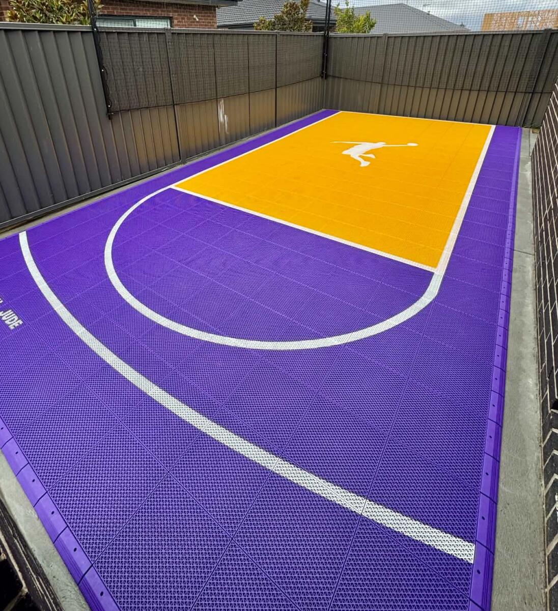 Custom Slam Man Elite Basketball Court & Fence Net Kit – Ballarat