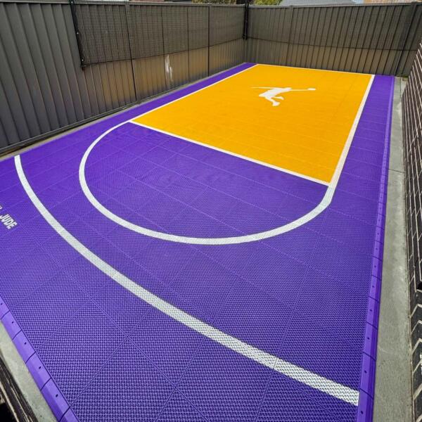 Ballarat Custom Slam Man Basketball Court Including Fence Nets