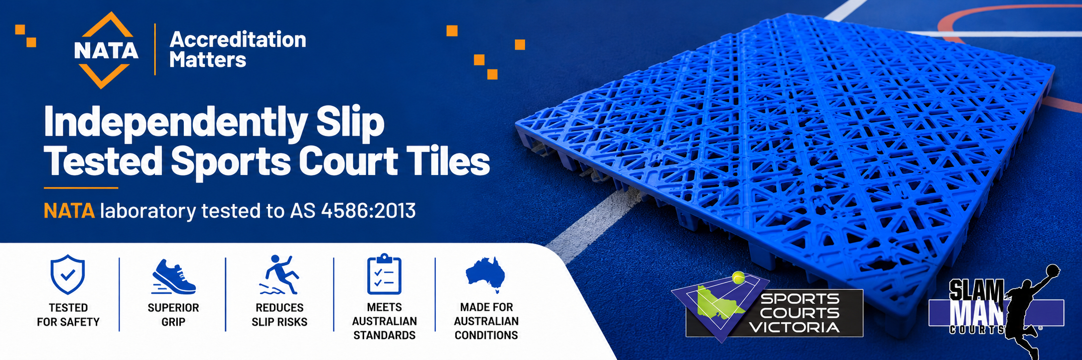 Nata Approved - Sports Courts Victoria Banner
