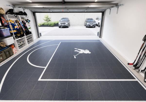 Garage sports court for Hockey and Basketball – Melbourne 1