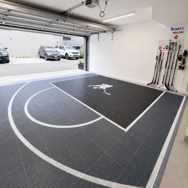 Garage sports court for Hockey and Basketball – Melbourne 2