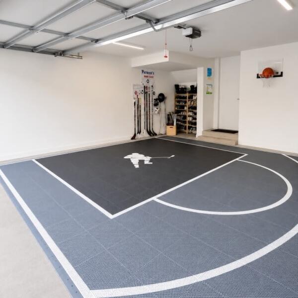 Garage sports court for Hockey and Basketball – Melbourne 3