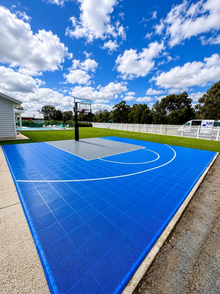 Custom Backyard Basketball Court Installation – Wagga Wagga NSW
