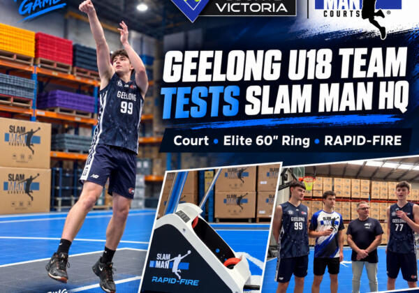Basketball Players Put Slam Man Courts, Rings And Rapid-fire To The Test